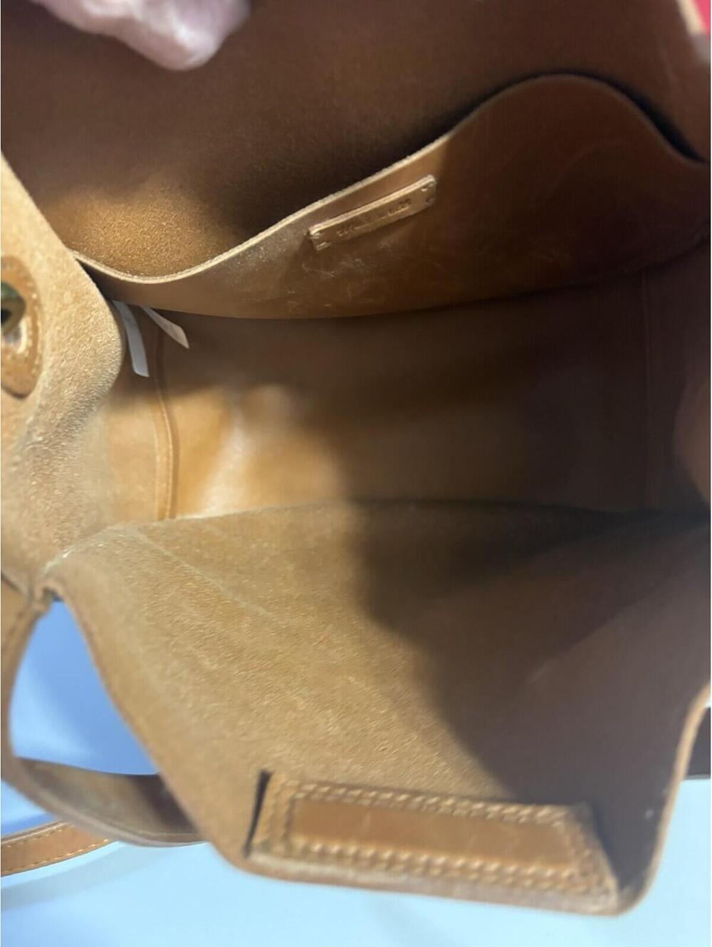 Madewell X5803 Burnished Caramel Leather the Sydney Crossbody Bag - Picture 11 of 16